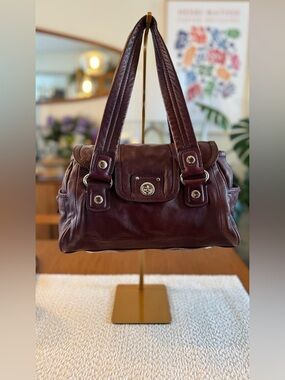 Early 2010s Vintage Marc by Marc Jacobs Totally Turnlock Quinn Satchel